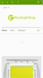 Mobile Screenshot of kiwilighting.com